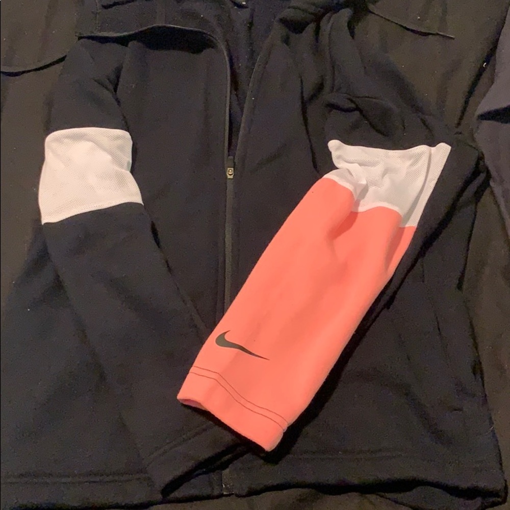 A Nike hoodie